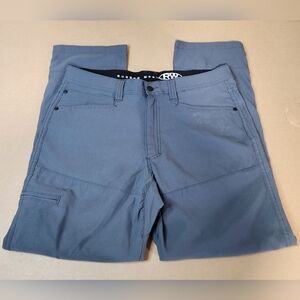 Rugged Wear Flex Cargo Utility Pants Gray 36x30